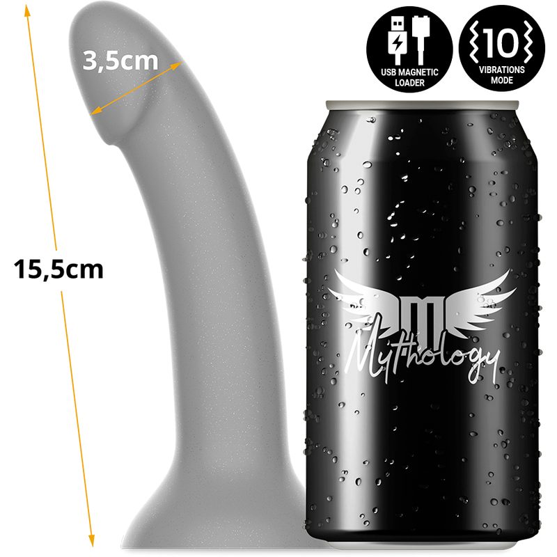 MYTHOLOGY - RUNE MAJESTIC DILDO S - VIBRATOR WATCHME WIRELESS TECHNOLOGY COMPATIBLE - 4