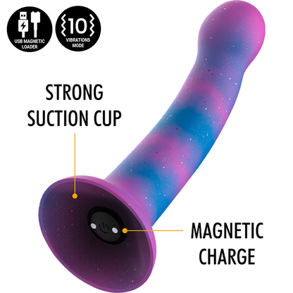 MYTHOLOGY - DION GALACTIC DILDO S - WATCHME VIBRATOR COMPATIBLE WITH WIRELESS TECHNOLOGY