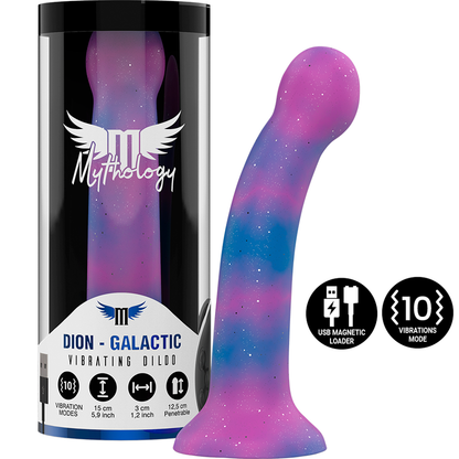 MYTHOLOGY - DION GALACTIC DILDO S - VIBRATOR WATCHME WIRELESS TECHNOLOGY COMPATIBLE - 6
