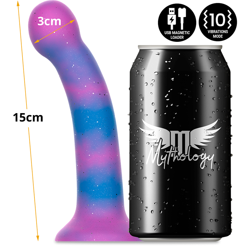 MYTHOLOGY - DION GALACTIC DILDO S - WATCHME VIBRATOR COMPATIBLE WITH WIRELESS TECHNOLOGY