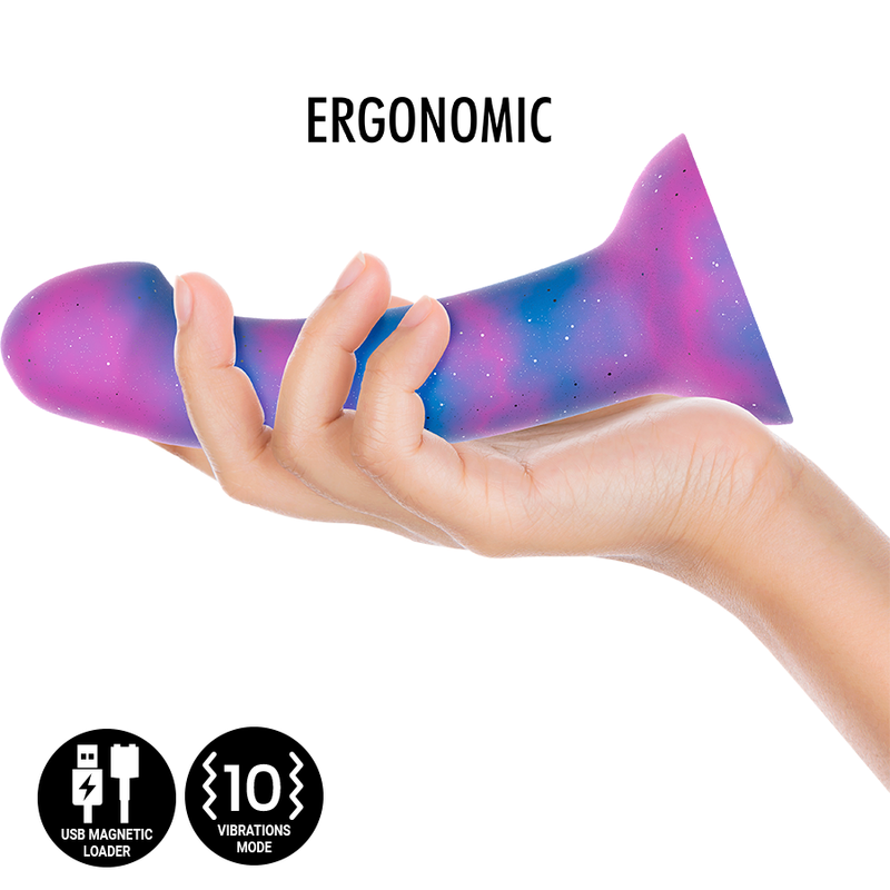MYTHOLOGY - DION GALACTIC DILDO M - VIBRATOR WATCHME WIRELESS TECHNOLOGY COMPATIBLE - 5