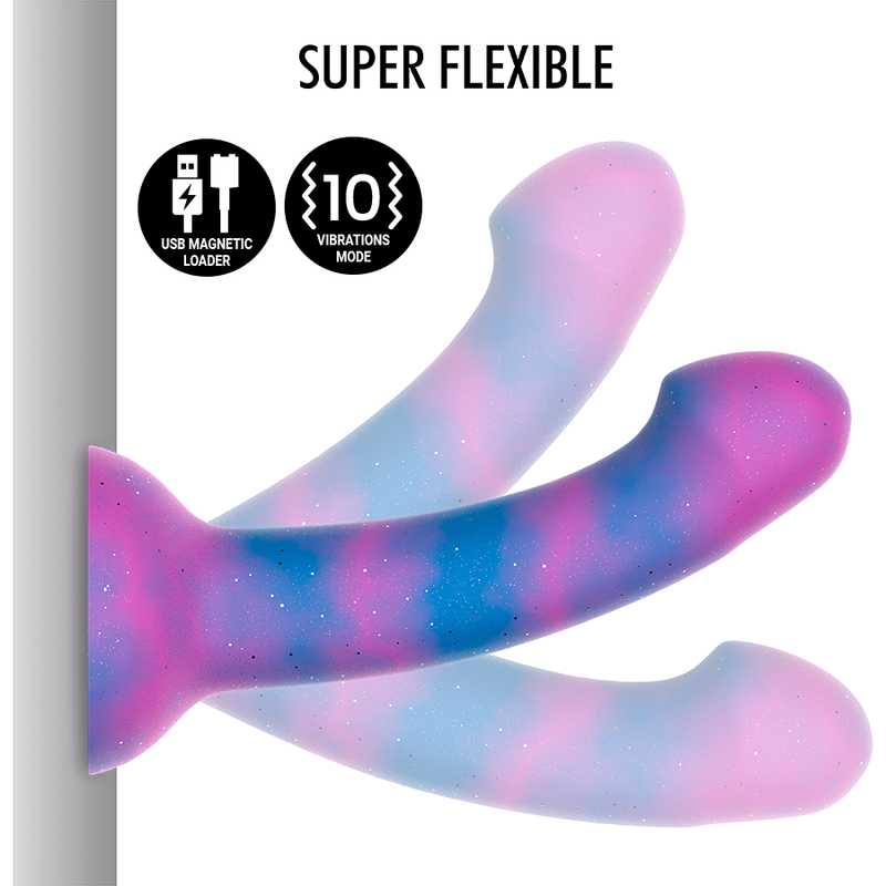 MYTHOLOGY - DION GALACTIC DILDO M - VIBRATOR WATCHME WIRELESS TECHNOLOGY COMPATIBLE - 4