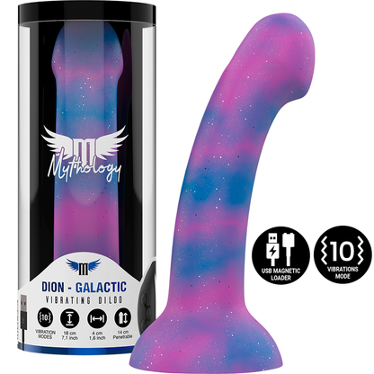 MYTHOLOGY - DION GALACTIC DILDO M - VIBRATOR WATCHME WIRELESS TECHNOLOGY COMPATIBLE - 7
