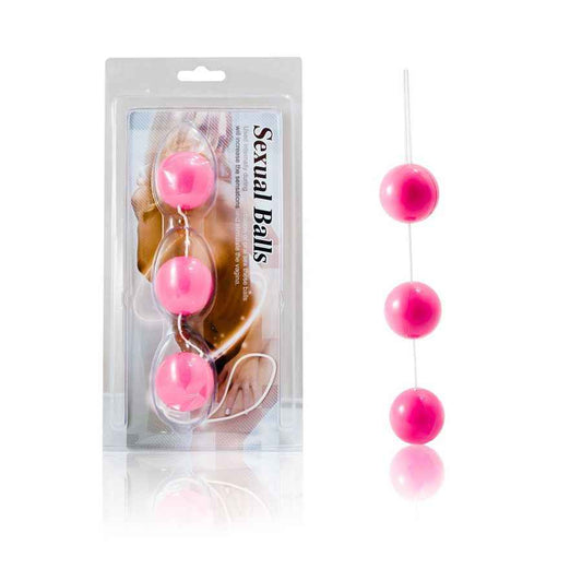 BAILE - STRISCIA SFERE ANAL ROSA ABS - Secretroomsexyshop