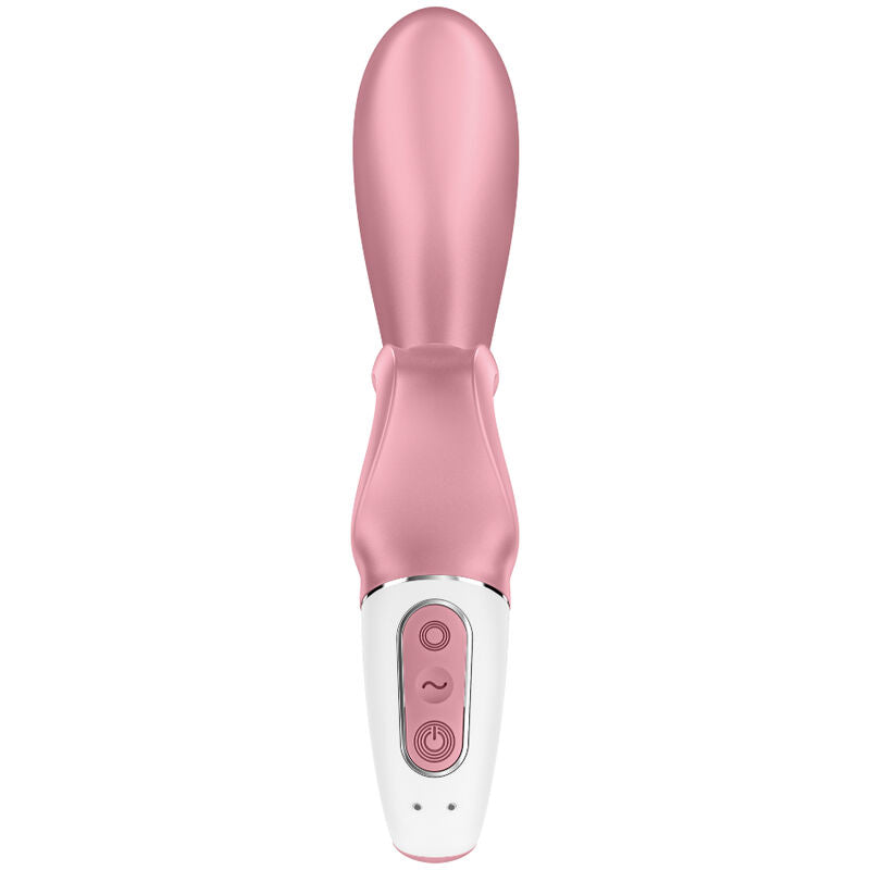 SATISFYER - HUG ME RABBIT VIBRATOR APP BLUE - 3