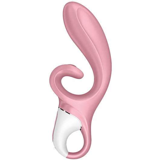 SATISFYER - HUG ME RABBIT VIBRATOR APP BLUE - 1