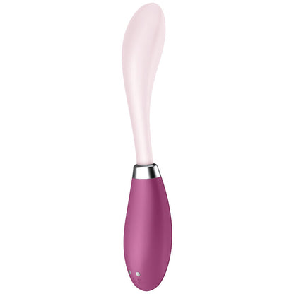 SATISFYER - G-SPOT FLEX 3 MULTI VIBRATOR RED - GREY - 7