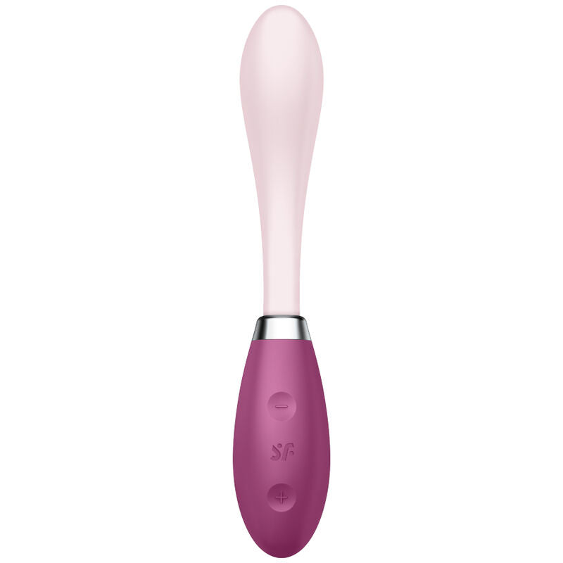 SATISFYER - G-SPOT FLEX 3 MULTI VIBRATOR RED - GREY - 6