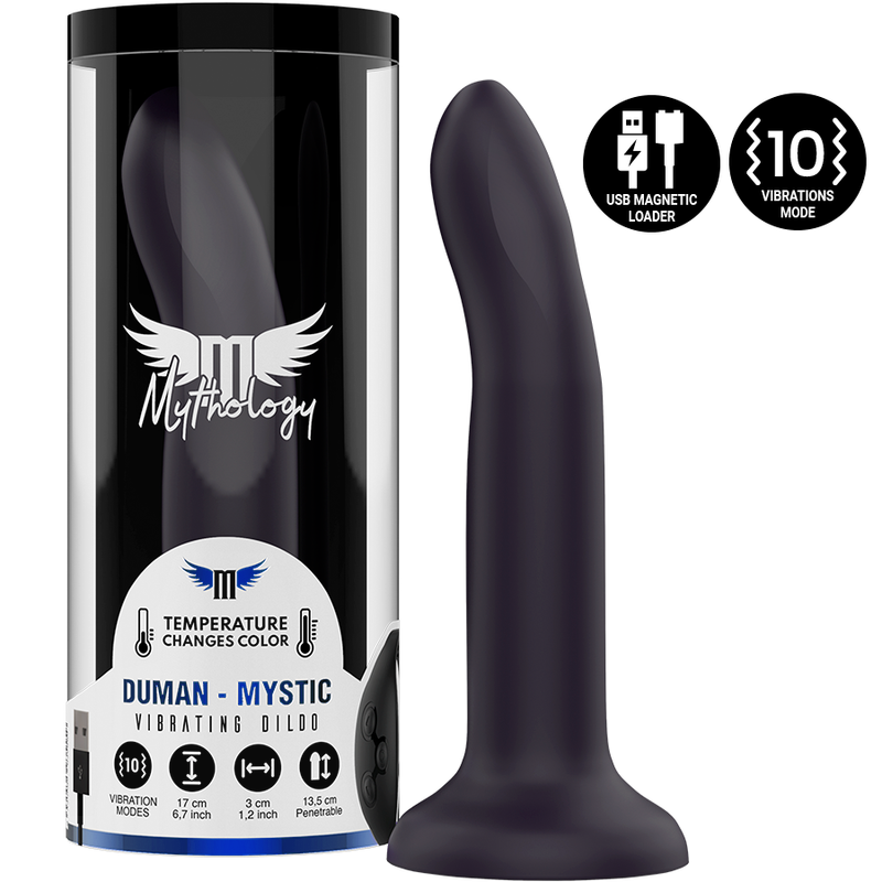 MYTHOLOGY - DUMAN MYSTIC DILDO M - VIBRATOR COMPATIBLE WITH WATCHME WIRELESS TECHNOLOGY - 7
