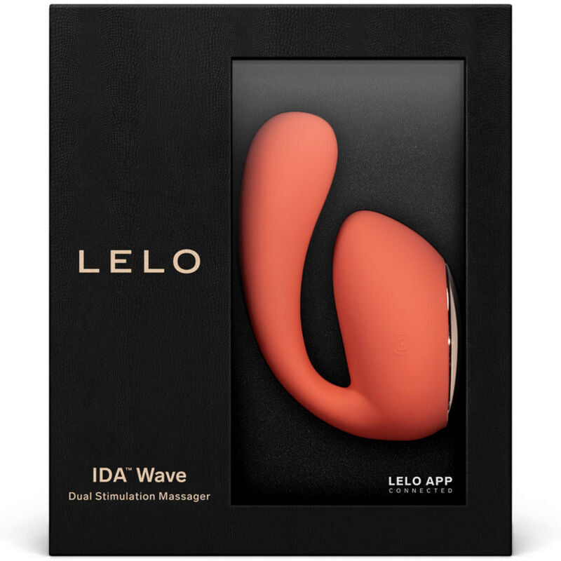 LELO - IDA WAVE CORAL COUPLES MASSAGER - 2