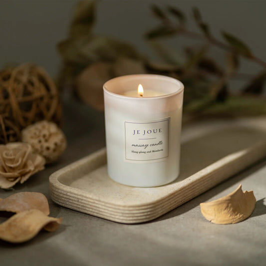 JE JOUE - LUXURY MASSAGE CANDLE - YLANG YLANG & MANDARIN - 1