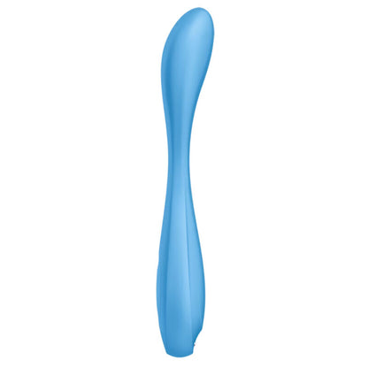 SATISFYER - G-SPOT FLEX 4+ BLUE MULTI VIBRATOR APP