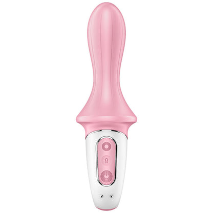 SATISFYER - AIR PUMP BOOTY 5+ INFLATABLE ANAL VIBRATOR PINK - 1
