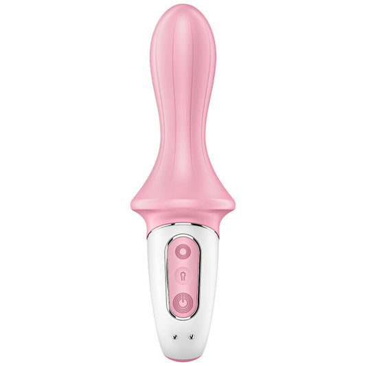 SATISFYER - AIR PUMP BOOTY 5+ INFLATABLE ANAL VIBRATOR PINK - 1