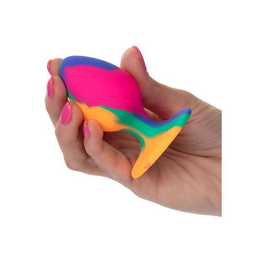 CALEXOTICS - CHEEKY MEDIUM TIE-DYE PLUG ANAL - 1
