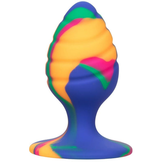 CALEXOTICS - CHEEKY MEDIUM SWIRL ANAL PLUG - 1