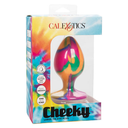 CALEXOTICS - CHEEKY BIG TIE-DYE ANAL PLUG