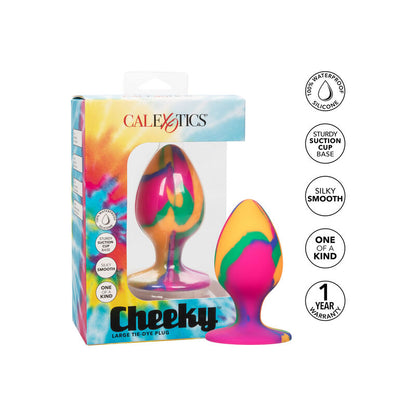 CALEXOTICS - CHEEKY LARGE TIE-DYE PLUG ANAL - 5