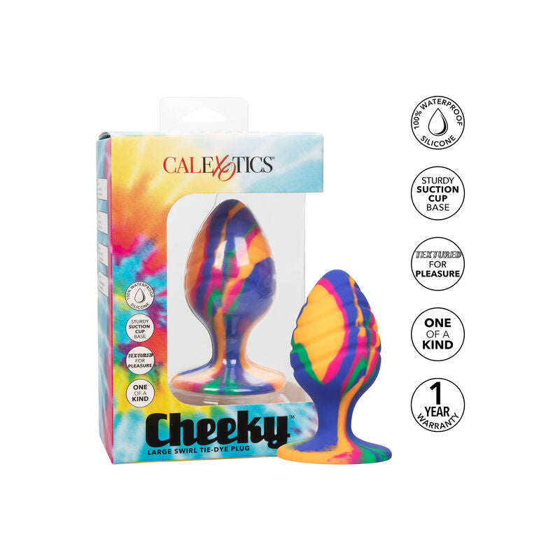 CALEXOTICS - CHEEKY LARGUE SWIRL PLUG ANAL - 3