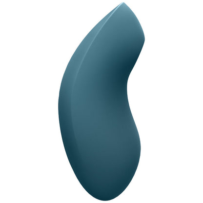 SATISFYER - VULVA LOVER 2 AIR PULSE STIMULATOR & VIBRATOR WHITE - BLUE - 2