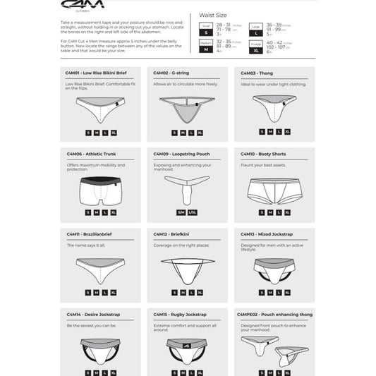 CUT4MEN - JOCKSTRAP RAINBOW XL - 1