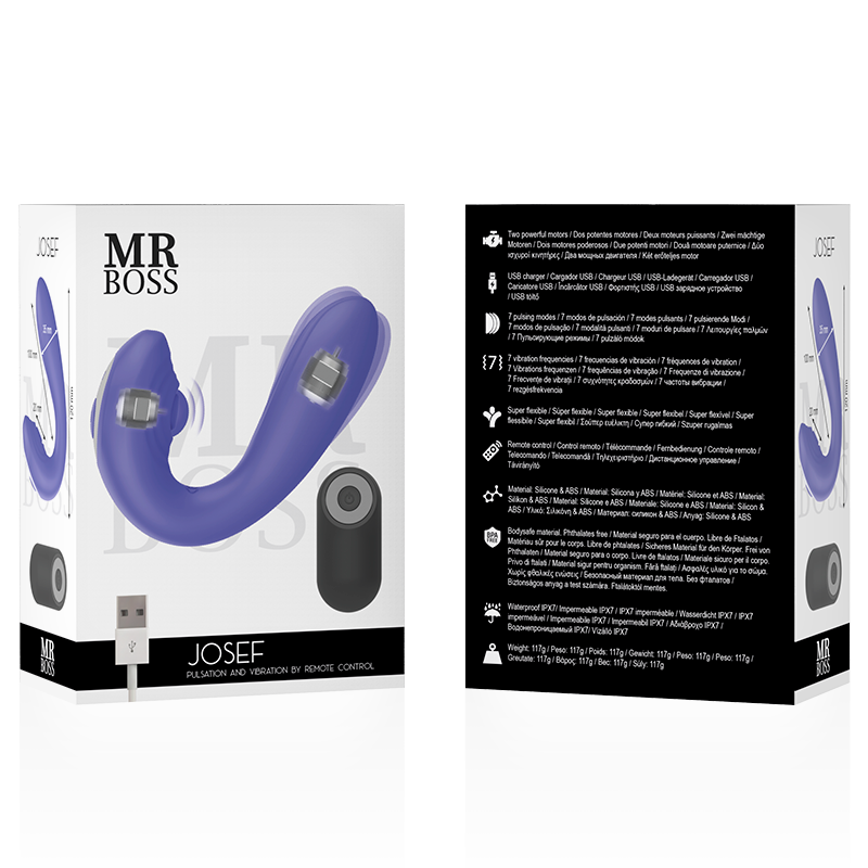 MR BOSS - JOSEF PULSATION & VIBRATION REMOTE CONTROL FOR COUPLES - 2