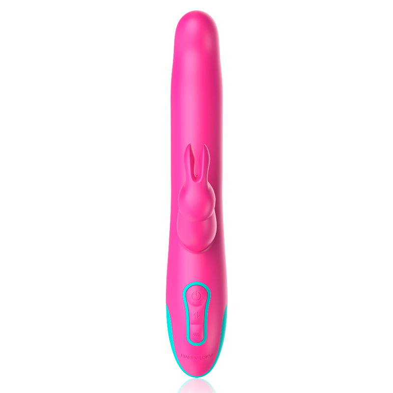 HAPPY LOKY - PLUTO RABBIT VIBRATOR AND ROTATOR WATCHME COMPATIBLE WITH WIRELESS TECHNOLOGY