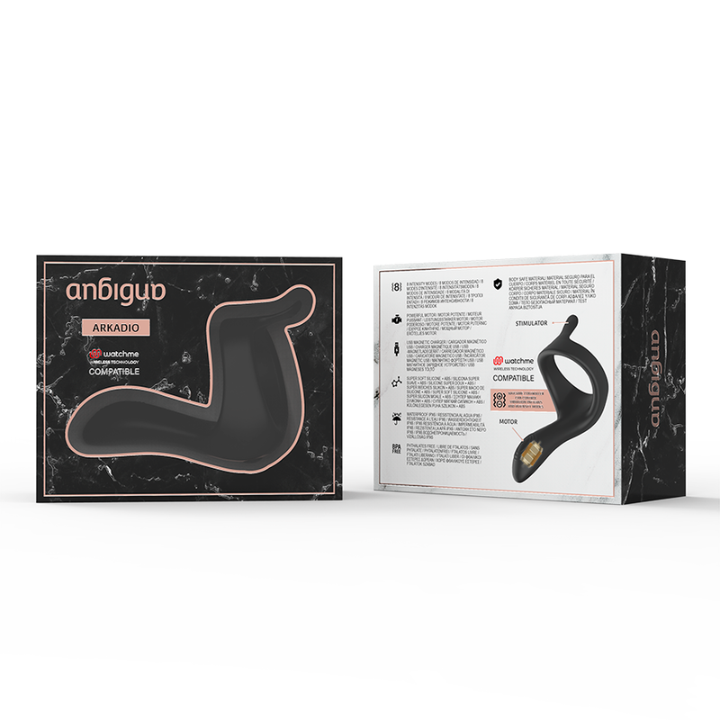 ANBIGUO - ARKADIO GLAND & PERINEUM STIMULATOR COMPATIBLE WITH WATCHME WIRELESS TECHNOLOGY - 13
