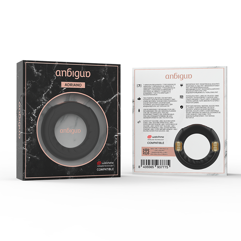 ANBIGUO - ADRIANO VIBRATING RING COMPATIBLE WITH WATCHME WIRELESS TECHNOLOGY - 11