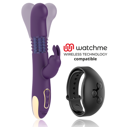 TREASURE - BASTIAN RABBIT UP & DOWN, ROTATOR & VIBRATOR COMPATIBLE WITH WATCHME WIRELESS TECHNOLOGY - 1