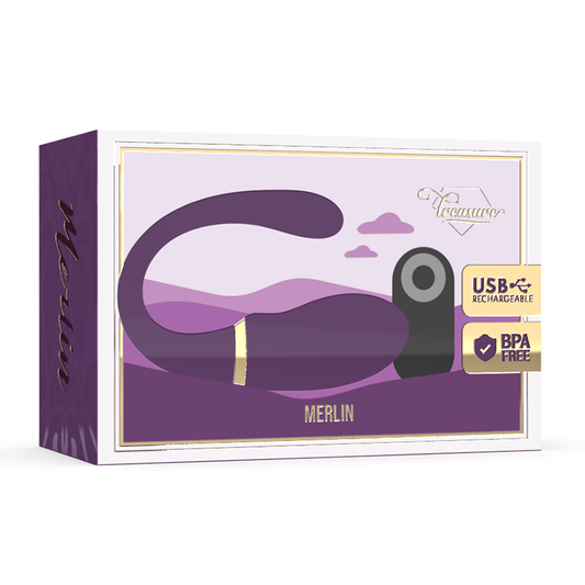 TREASURE - MERLIN REMOTE CONTROL DOUBLE COUPLE VIBRATOR
