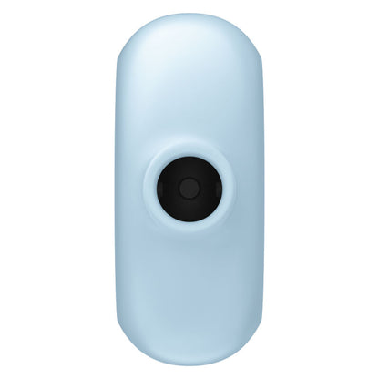 SATISFYER - PRO TO GO 3 DOUBLE AIR PULSE STIMULATOR & VIBRATOR BLUE - BLUE - 13