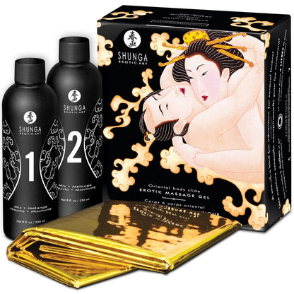 SHUNGA - ORIENTAL MELON MANGO EROTIC BODY TO BODY MASSAGE GEL - 1