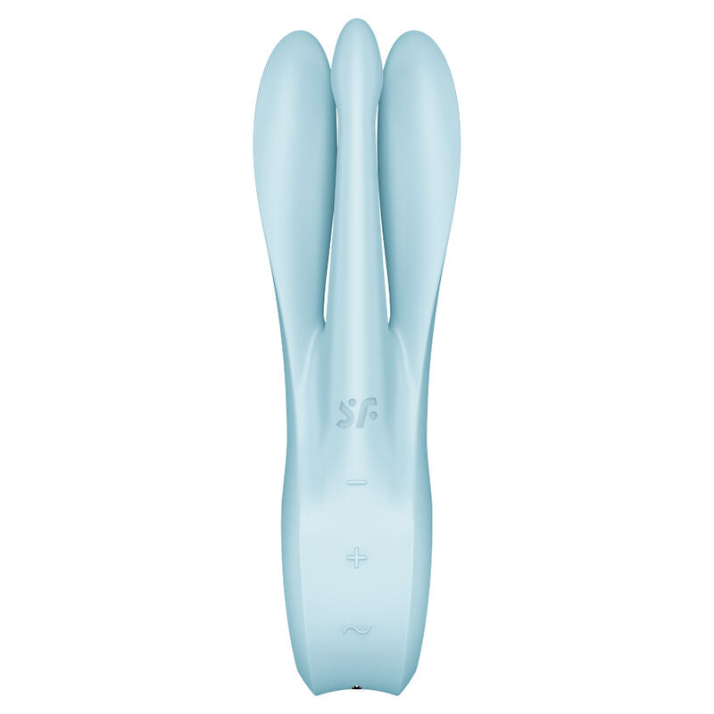 SATISFYER - THREESOME 1 VIBRATOR PINK - 4