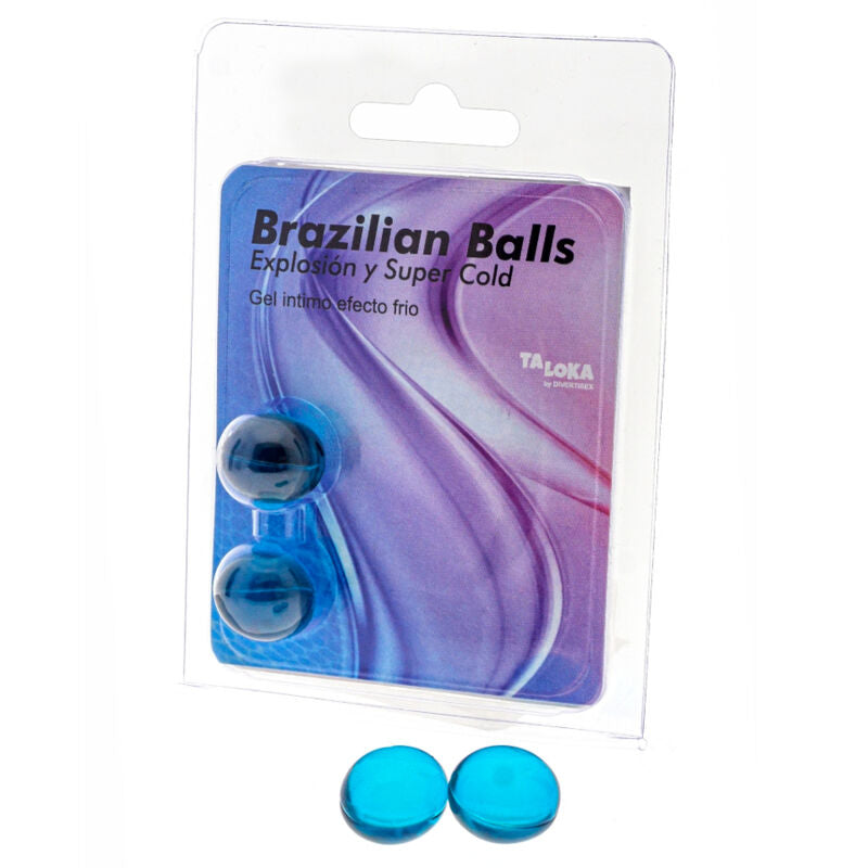TALOKA - 2 BRAZILIAN BALLS COLD EFFECT EXCITING GEL - 1