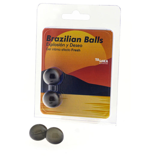 TALOKA - 2 BOULES BRÉSILIENNES EFFET FRAIS GEL EXCITANT