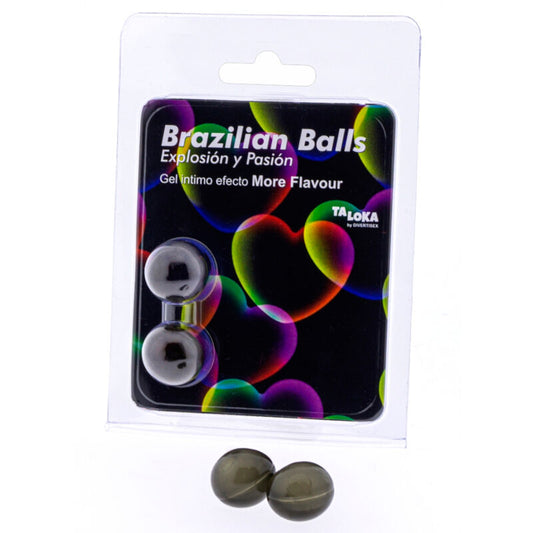 TALOKA - 2 BRAZILIAN BALLS MORE FLAVOUR EFFECT EXCITING GEL - 1