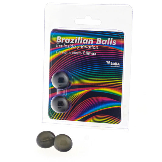 TALOKA - 2 BOULES BRÉSILIENNES EFFET CLIMAX GEL EXCITANT