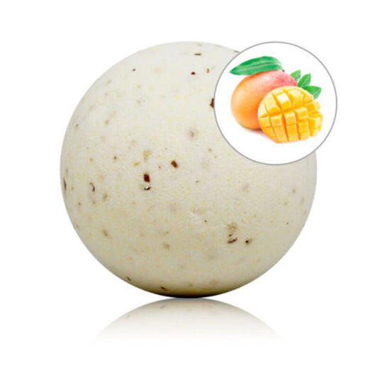 TALOKA - MANGO SCENTED BATH BOMB WITH ROSE PETALS - 1