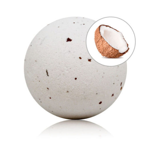 TALOKA - COCONUT SCENTED BATH BOMB WITH ROSE PETALS - 1