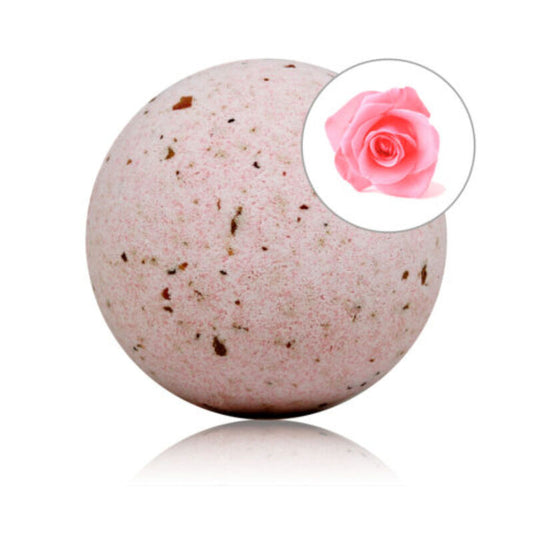 TALOKA - ROSES SCENTED BATH BOMB WITH ROSE PETALS - 1