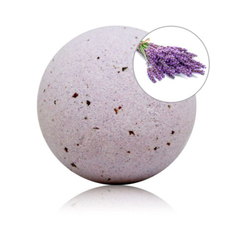 TALOKA - LAVENDER SCENTED BATH BOMB WITH ROSE PETALS - 1