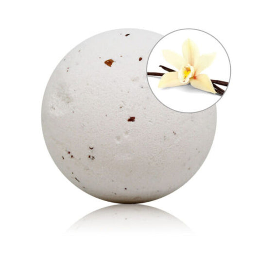 TALOKA - VANILLA SCENTED BATH BOMB WITH ROSE PETALS - 1