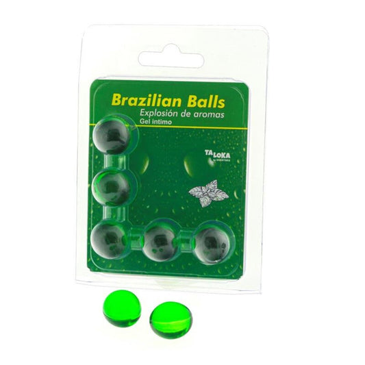 TALOKA - 5 BRAZILIAN BALLS MINT INTIMATE GEL - 1
