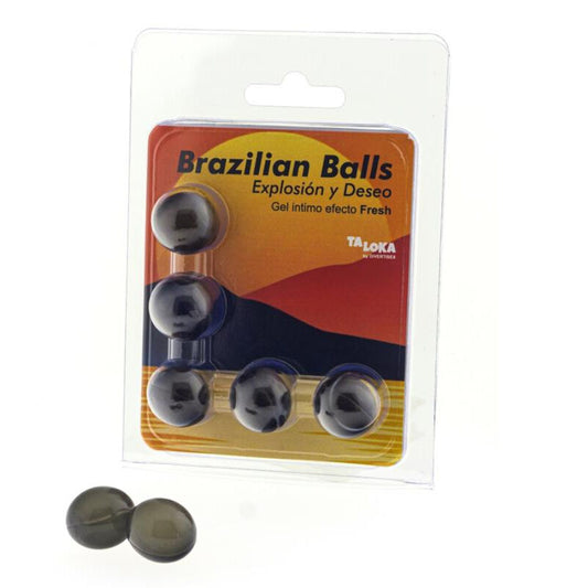 TALOKA - 5 BOULES BRÉSILIENNES EFFET FRAIS GEL EXCITANT