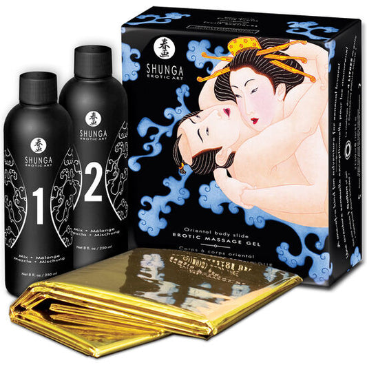 SHUNGA - ORIENTAL BODY TO BODY EROTIC MASSAGE GEL WITH EXOTIC FRUITS - 1