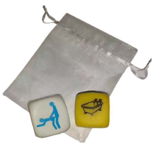 DIABLO PICANTE - KAMASUTRA 2 DICE SET FOR BOYS POSTURE + PLACE - 1