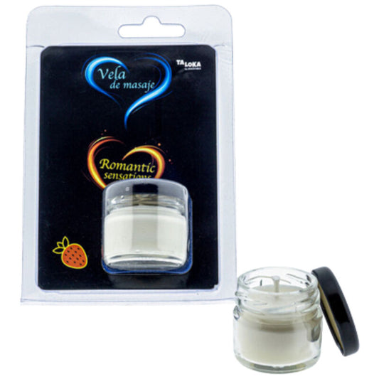 TALOKA - STRAWBERRY MASSAGE CANDLE - 1