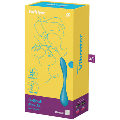 SATISFYER - G-SPOT FLEX 5 MULTI VIBRATOR LILAC - 1
