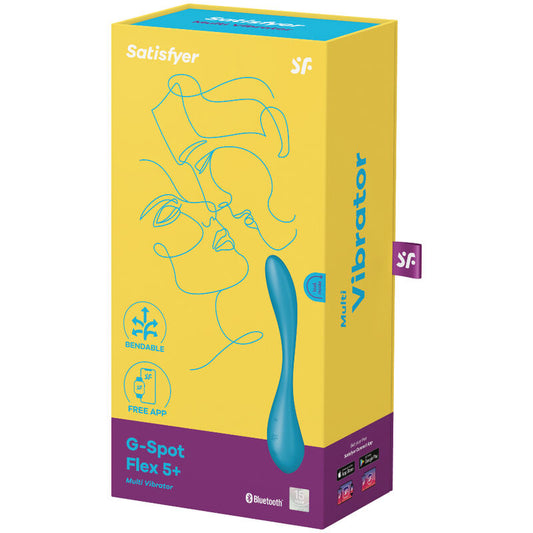 SATISFYER - G-SPOT FLEX 5 MULTI VIBRATOR LILAC - 1